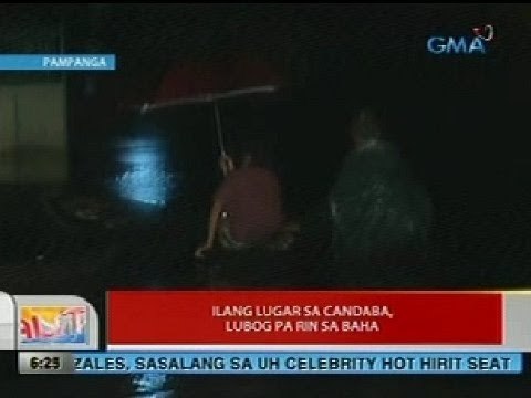 UB: Ilang lugar sa Candaba, Pampanga, lubog pa rin sa baha