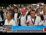 BP: Million People March, mat pagkakawangis sa people power revolution