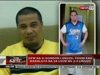 QRT: OFW na si Dondon Lanuza, posibleng makalaya na sa loob ng 2-3 linggo