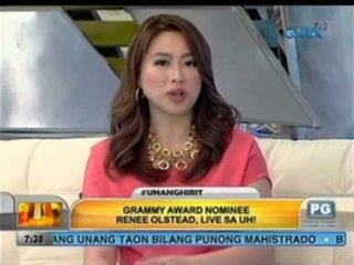 Unang Hirit: Grammy Award nominee Renee Olstead, LIVE sa UH!