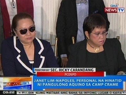 NTG: Panayam kay Sec. Ricky Carandang kaugnay sa pagsuko kagabi ni Janet Lim-Napoles