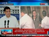 NTVL: Lacierda, nagpakita ng litrato ng pagsuko ni Napoles sa Malacañang