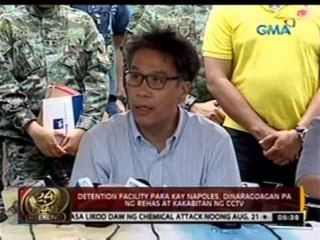 Napoles, hindi muna ililipat sa Fort Sto. Domingo dahil may inaayos pa sa kanyang detention facility