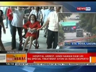 BT: Hospital arrest, pinangangambahan ng ilan na hilingin ng kampo ni Napoles