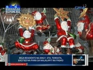 Brgy. Saksi: Diwa ng Pasko, ramdam na sa Brgy. Teresita, Q.C.