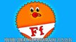 Alphabet Song with Big and Small Letter F to teach and learn ABCs