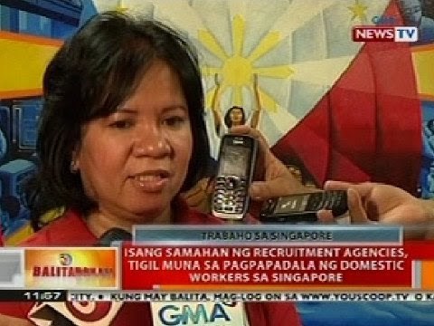 BT: Isang samahan ng recruitment agencies, tigil muna sa pagpapadala ng domestic workers sa SG