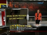 24 Oras: #24Oras: Special ba ang treatment kay Janet Napoles?