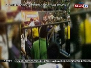 Coach ng Ateneo at isang tagasuporta ng De La Salle, nagkairingan sa pagtatapos ng laban kahapon