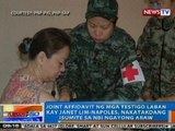 NTG: Joint affidavit ng mga testigo vs Napoles, nakatakdang isumite sa NBI ngayong araw