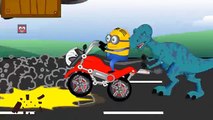 Learn Colors With Dinosaurs and Minion Rush| Colours for Children to Learn | Kids Learning Videos