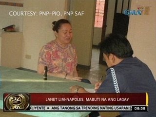 24 Oras: Hiling ni Napoles na makasama ang kanyang yaya, 'di raw mapagbibigyan