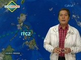 24 Oras: ITCZ, nagdadala ng pag-ulan at thunderstorm sa ilang bahagi ng bansa