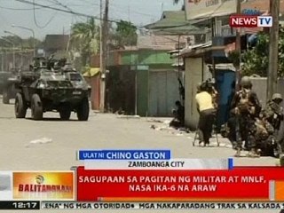 BT: Sagupaan sa pagitan ng militar at MNLF, nasa ika-6 na araw na