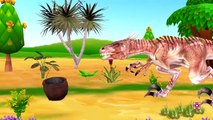 King Kong Vs Dinosaur Finger Family Rhymes | Dinosaur Cartoons For Children | Dinosaurs Compilation