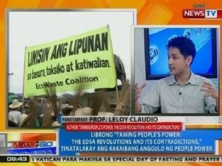 NTG: Ang librong 'Taming People's Power: The EDSA Revolution and Its Contradictions'