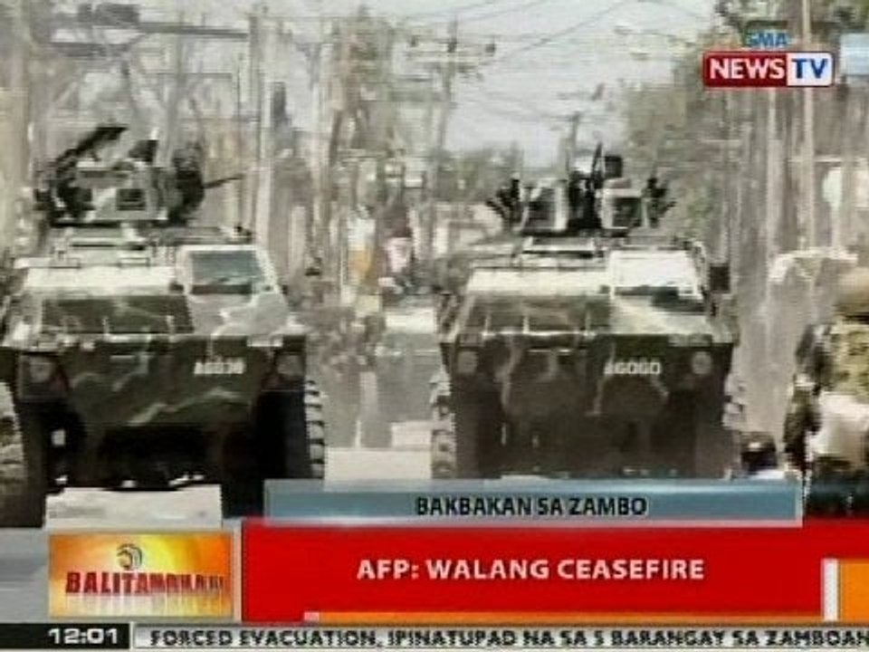 BT: AFP: Walang ceasefire