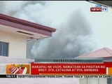 BT: Makapal na usok, namataan sa pagitan ng Brgy. Sta. Catalina at Sta. Barbara, Zamboanga