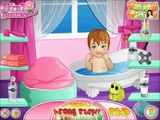 Caring Carol Cute Baby Girl-Bathing Games-Baby Games