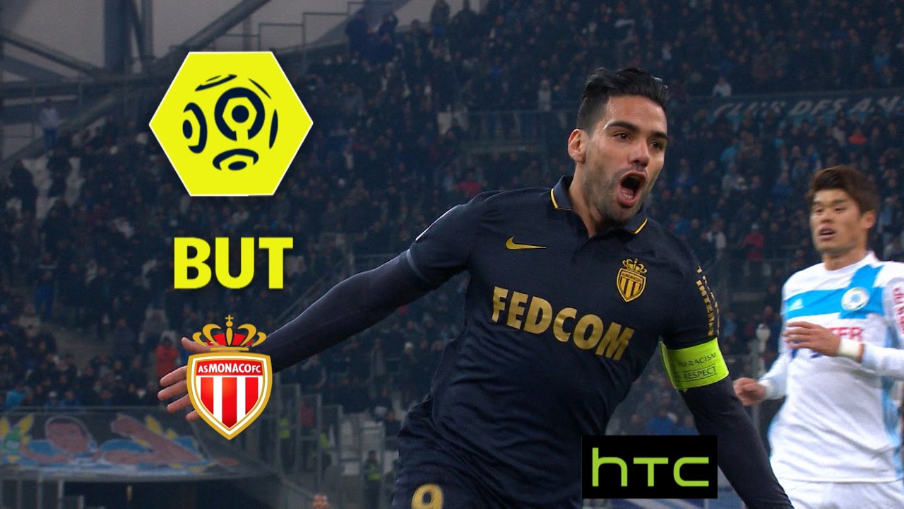 But Radamel FALCAO (21ème) / Olympique de Marseille - AS Monaco - (1-4) - (OM-ASM) / 2016-17