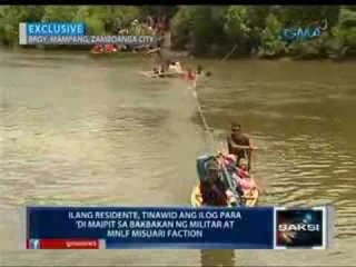 Saksi: Ilang residenteng lumikas dahil sa kaguluhan sa Zamboanga City, nagkakasakit na