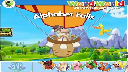 WordWorld Alphabet Falls - PBS KİDS Word World Games