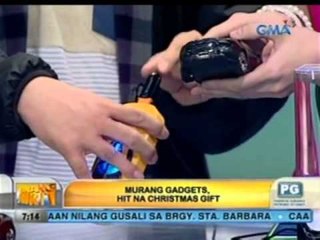 Unang Hirit: Murang gadgets, hit na Christmas gift