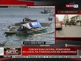 QRT: Forced evacuation, ipinatupad ng lokal na pamahalaan ng Zamboanga