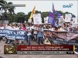 24 Oras: Iba't ibang grupo, nagsama-sama sa interfaith rally kontra-pork barrel sa Luneta