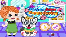 Disney Princess Frozen Anna Puppy Caring - Princess Games for Kids