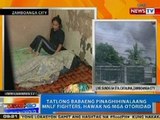NTG: 3 babaeng pinaghihinalaang MNLF fighters, hawak ng mga otoridad