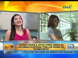Unang Hirit: Lauren Young at Joyce Ching bibida sa "Dormitoryo"