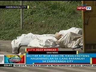 BP: Bilang ng mga namatay sa gulo sa Zamboanga, umabot na sa 62