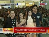 BT: Cast ng Anna Karenina, pinasaya ang fans sa kanilang mall show sa Bulacan