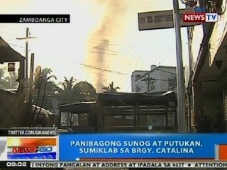 NTG: Panibagong sunog at putukan, sumiklab sa Brgy. Sta. Catalina, Zamboanga City