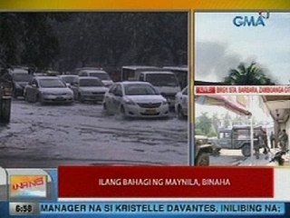 UB: Ilang bahagi ng Maynila, binaha