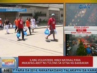 UB: Ilang volunteer, hindi natinag para makapag-abot ng tulong sa gitna ng bakbakan