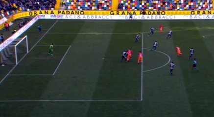 UDINESE VS ROMA 0-1 GOAL Nainggolan 15-01-2017 HD
