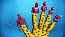 Finger Family Nursery Rhymes Spiderman Cartoons for Children | Spiderman Finger Family Rhymes