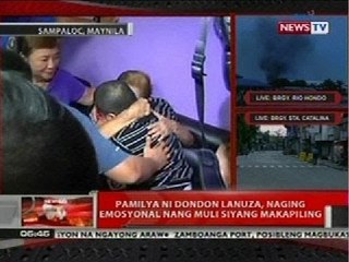 QRT: Pamilya ni Dondon Lanuza, naging emosyonal nang muli siyang makapiling