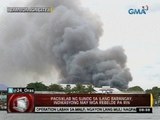 24 Oras: Pagsiklab ng sunog sa ilang barangay, indikasyong may mga rebelde pa rin