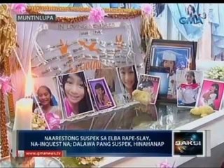 Saksi: Suspek sa Stephanie Elba rape-slay, na-inquest na