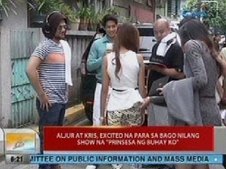 UB: Aljur Abrenica at Kris Bernal, excited na para sa bago nilang show na 'Prinsesa ng Buhay Ko'