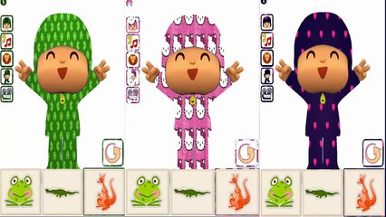 Learn Colors with Talking Pocoyo - Learning Color Animation for Baby Toddlers, Kids and Ch