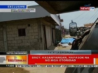 BT: Brgy. Kasanyangan, Zamboanga, napasok na ng mga otoridad
