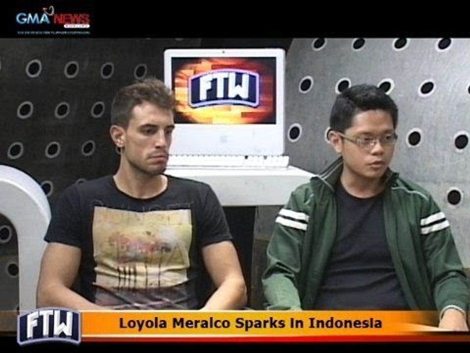 FTW: Loyola Meralco Sparks in Indonesia