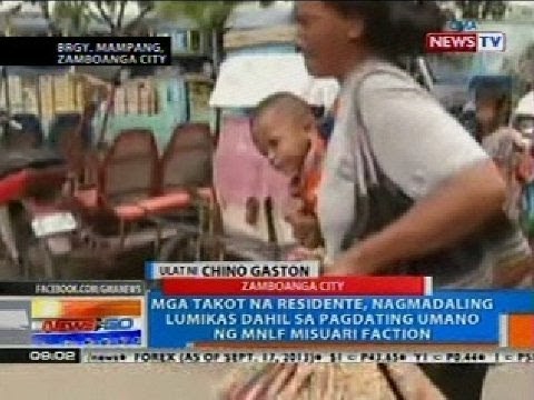 Mga takot na residente, nagmadaling lumikas dahil sa pagdating umano ng MNLF Misuari faction