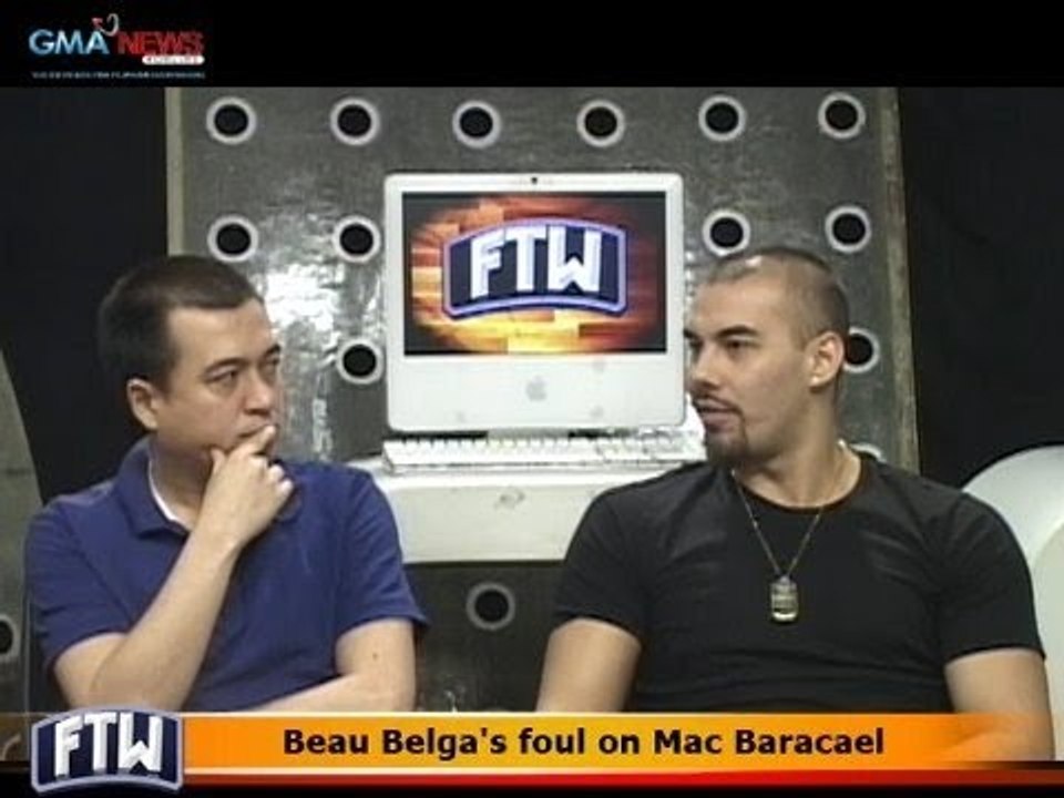 FTW: Beau Belga's foul on Mac Baracael