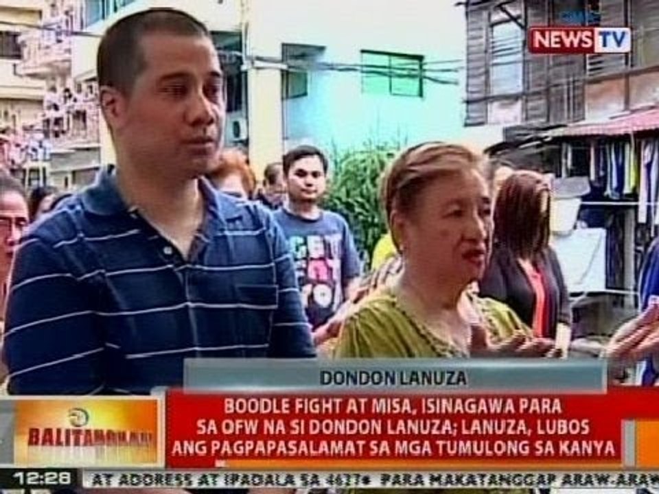 BT: Boodle fight at misa, isinagawa para sa OFW na si Dondon Lanuza