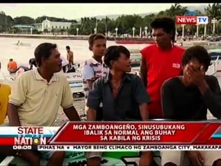 Krisis sa Zamboanga City, maituturing na raw na isang humanitarian crisis ayon sa DSWD